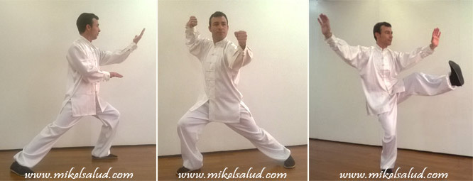 Movimientos de Tai Chi con Mikel Aranguiz