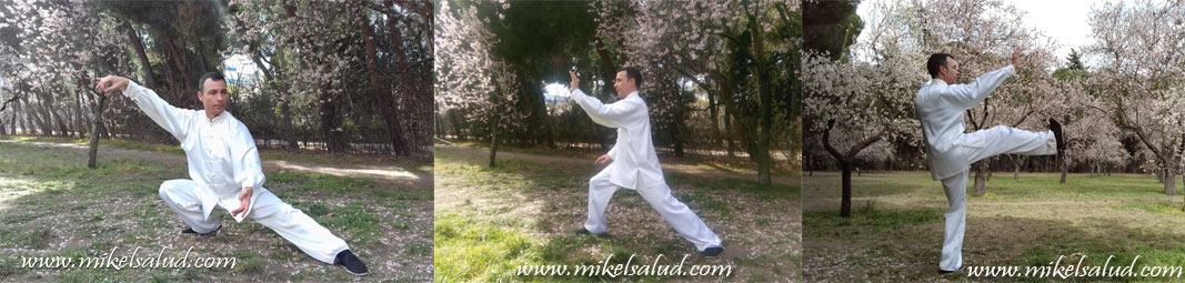 Movimientos de Tai Chi con Mikel Aranguiz